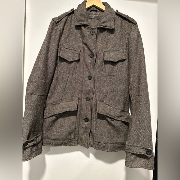 Rogue state Other - Rogue State men’s tweed military pea coat -